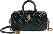 Kurt Geiger London Small Kensington Quilted Leather Duffle Bag