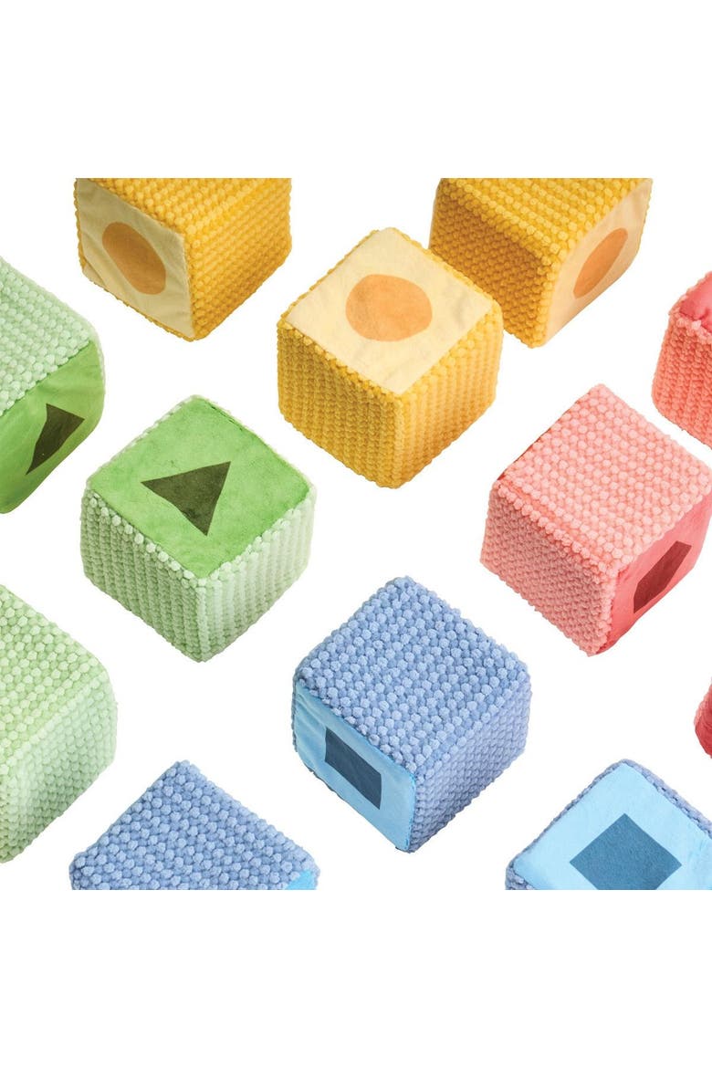 Soft Shape and Color Blocks - Set of 12, Alternate, color, Multicolored