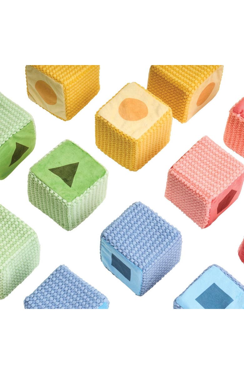 Kaplan Early Learning Company Soft Shape and Color Blocks - Set of 12, Alternate, color, 