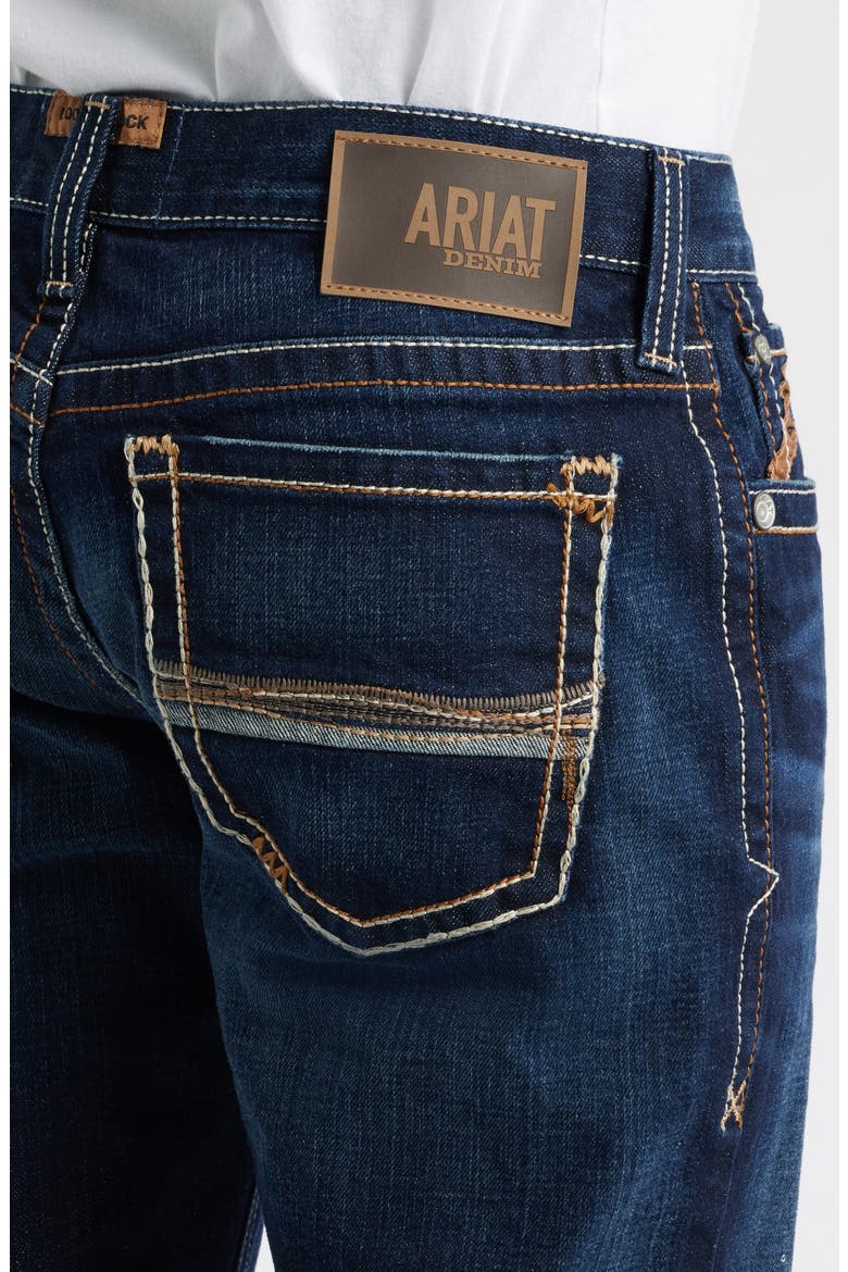 M7 Rocker Bootcut Jeans, Alternate, color, DODGE