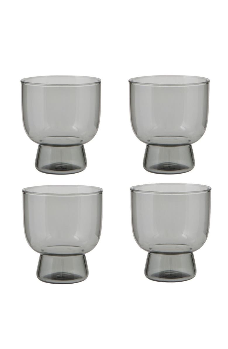 Danica Brands Pedestal Tumbler - Set of 4, Alternate, color, Grey