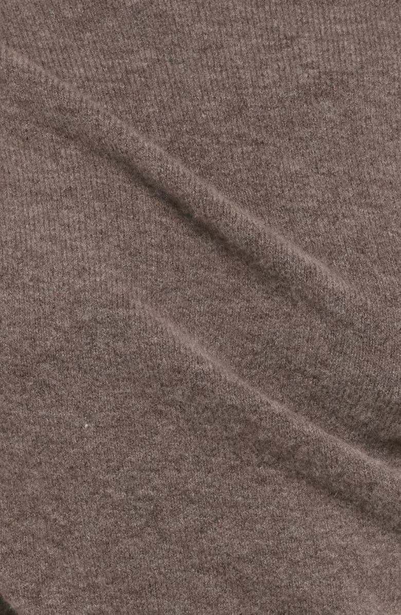 Helmut Lang Funnel Neck Sweater, Alternate, color, Grey Brown