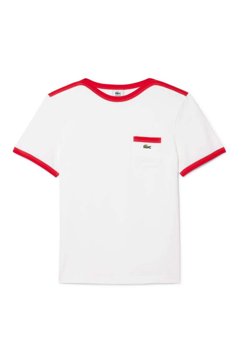 Turtle Graphic T-Shirt, Main, color, WHITE/ RED