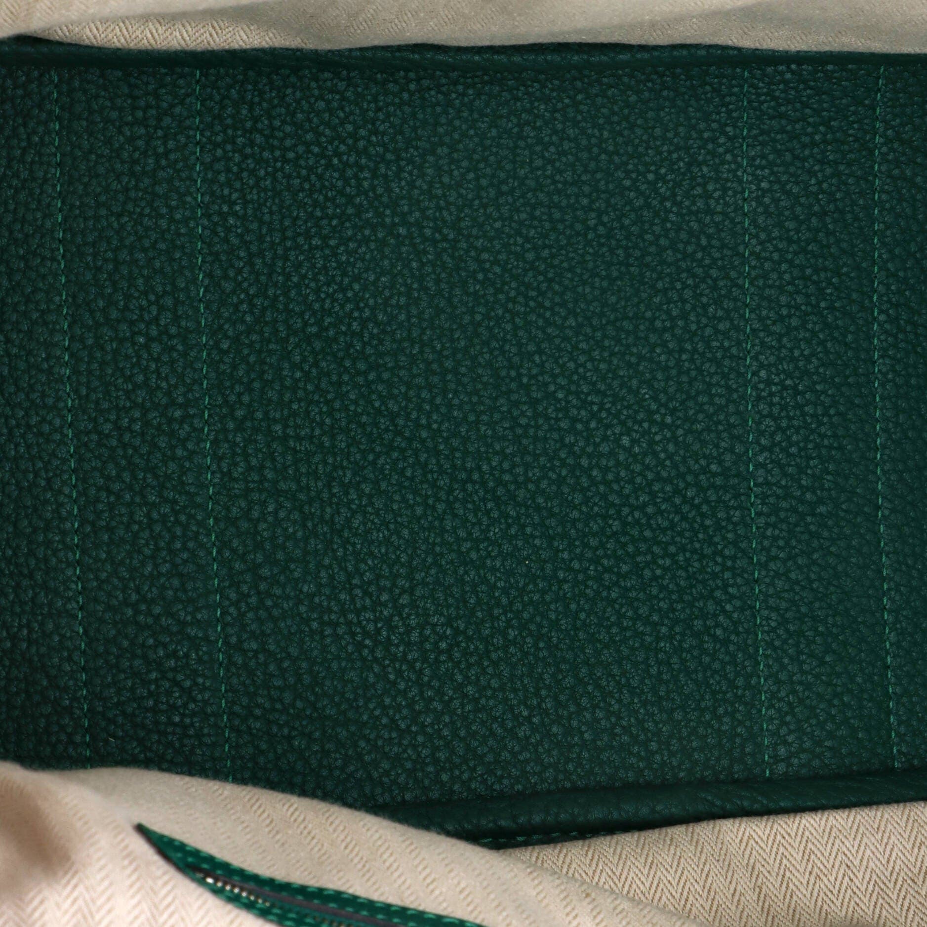 Garden Party Tote Leather 36, Alternate, color, Green
