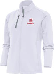 ANTIGUA Women's Antigua White Bradley Braves Generation Digital Thermal Full-Zip Jacket