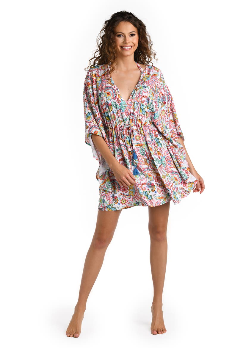Cover-Up Caftan, Alternate, color, MULTI