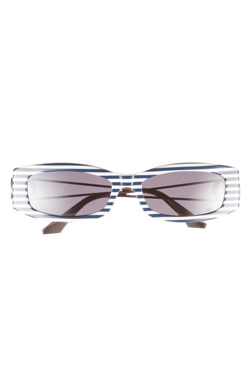 Dior 30montaigne S14i 54mm Rectangular Sunglasses In Multi