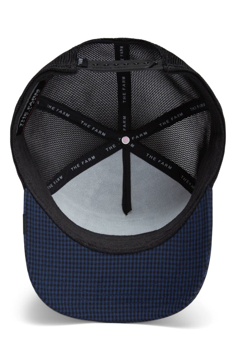 Goorin Bros. Maverick Patch Trucker Hat, Alternate, color, Navy