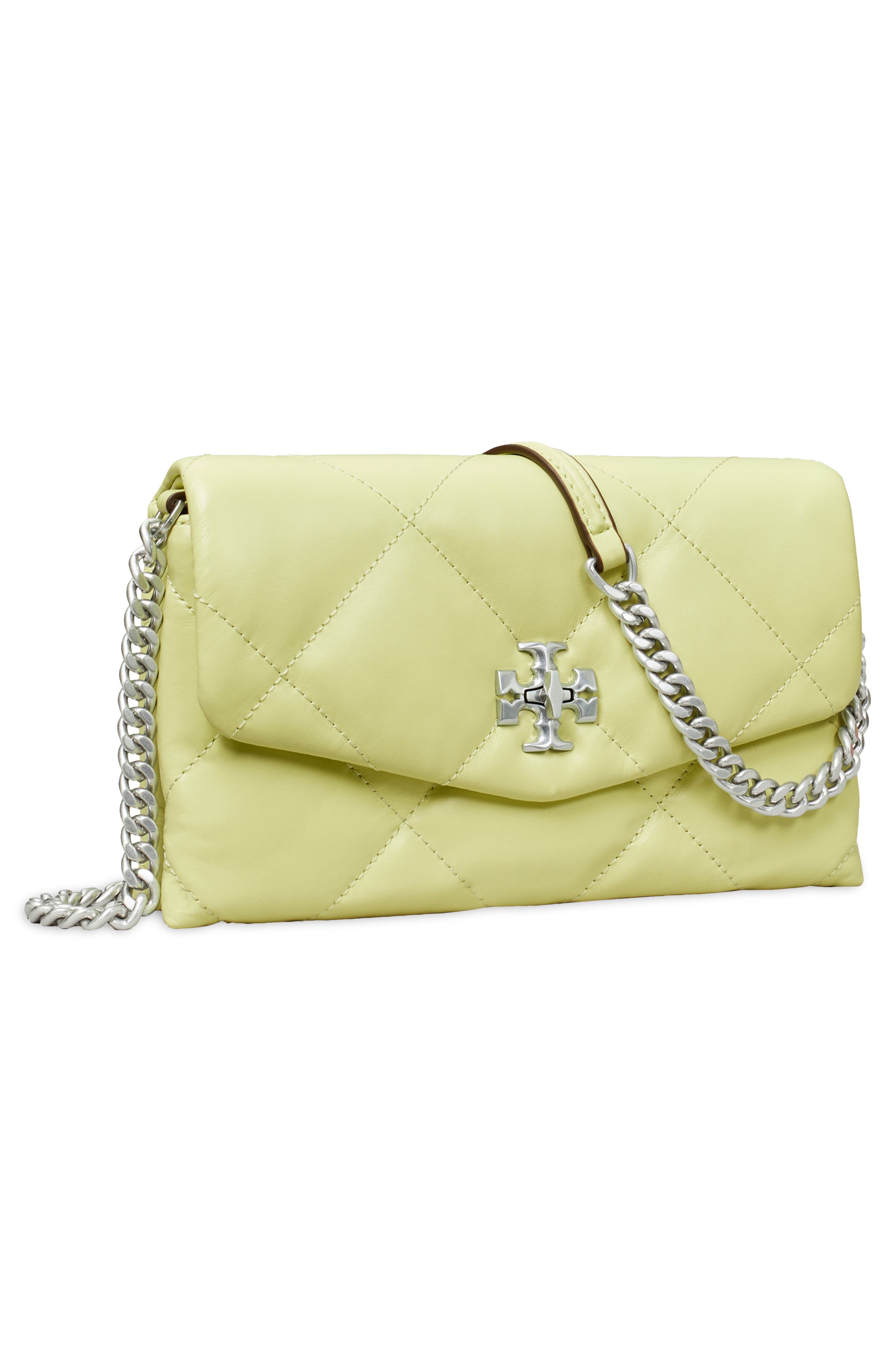 Kira Diamond Quilt Crossbody, Alternate, color, PEAR