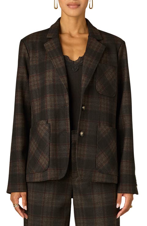 Plaid Blazer