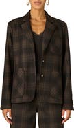 Wit & Wisdom Plaid Blazer