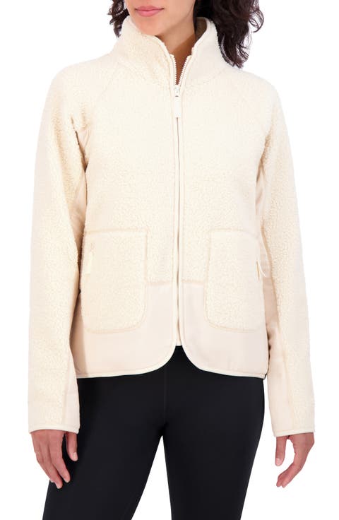 Faux Shearling City Cropped Jacket