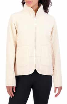 SAGE COLLECTIVE Faux Shearling City Cropped Jacket