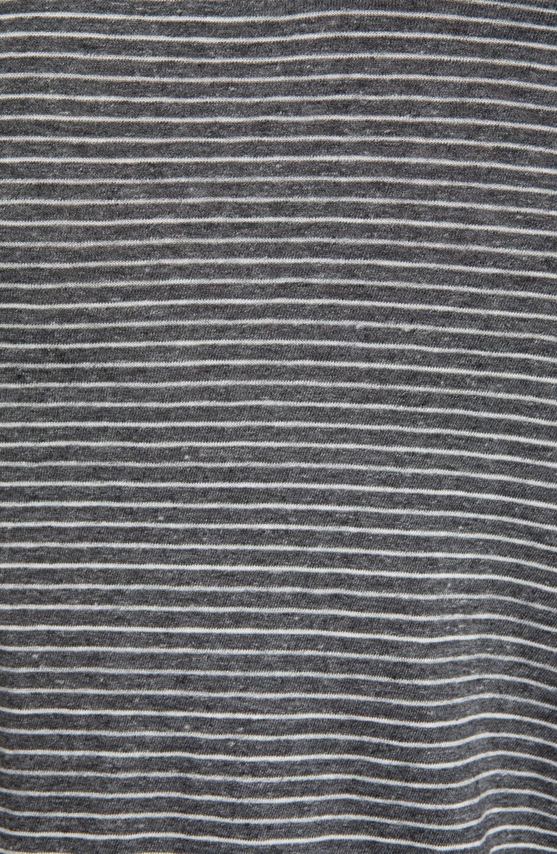  Faherty Luxe Regular Fit Stripe Long Sleeve Polo Shirt, Alternate, color, 