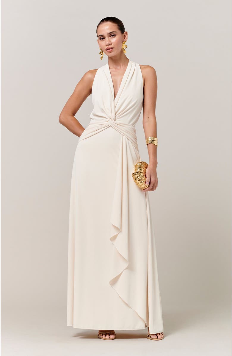 SAVEL Hennie Midi Dress, Alternate, color, Ivory