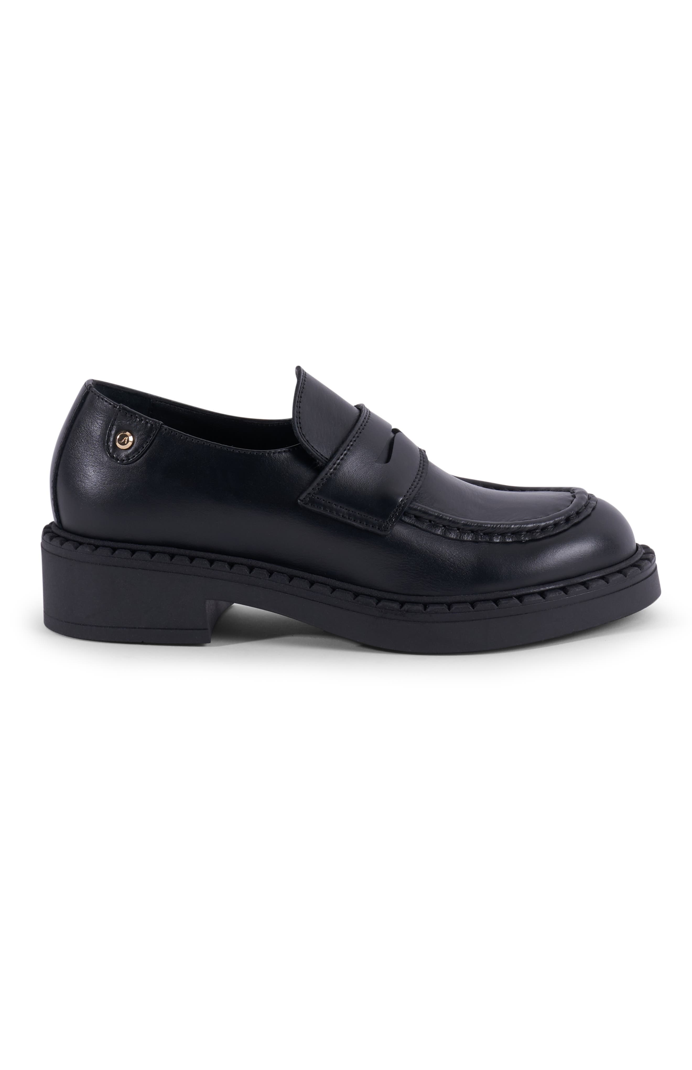 Stinaa.J Emma Orthopedic Loafers, Main, color, Black Leather