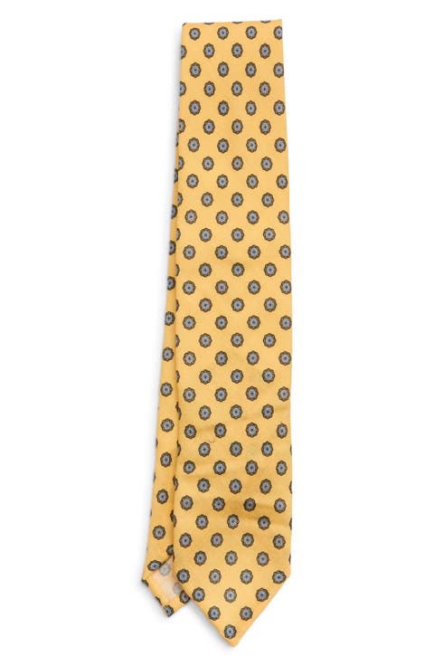 Medallion Wool Tie