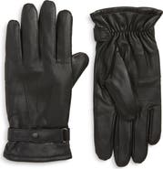 Barbour Burnished Leather Gloves
