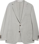 Eleventy Single Breasted Stretch Wool Sport Coat