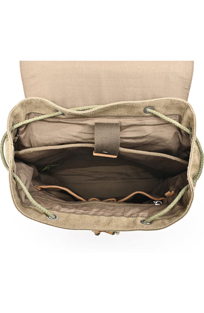 THE SAME DIRECTION Valley River Canvas Backpack, Alternate, color,