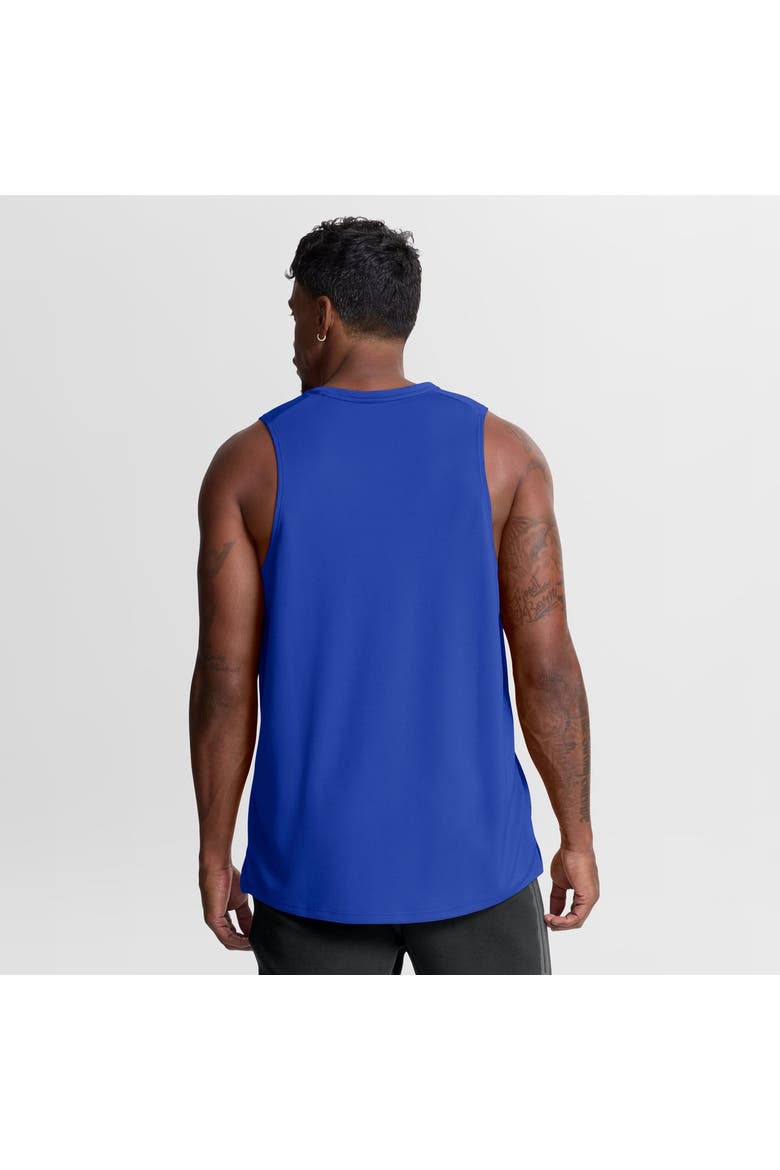 Men's Nike Royal Los Angeles Rams Kickoff Miler Dri-FIT Tank​ Top, Alternate, color, Royal