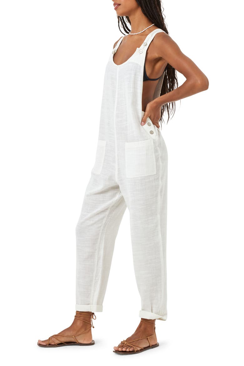 Freya Cover-Up Jumpsuit, Main, color, CREAM
