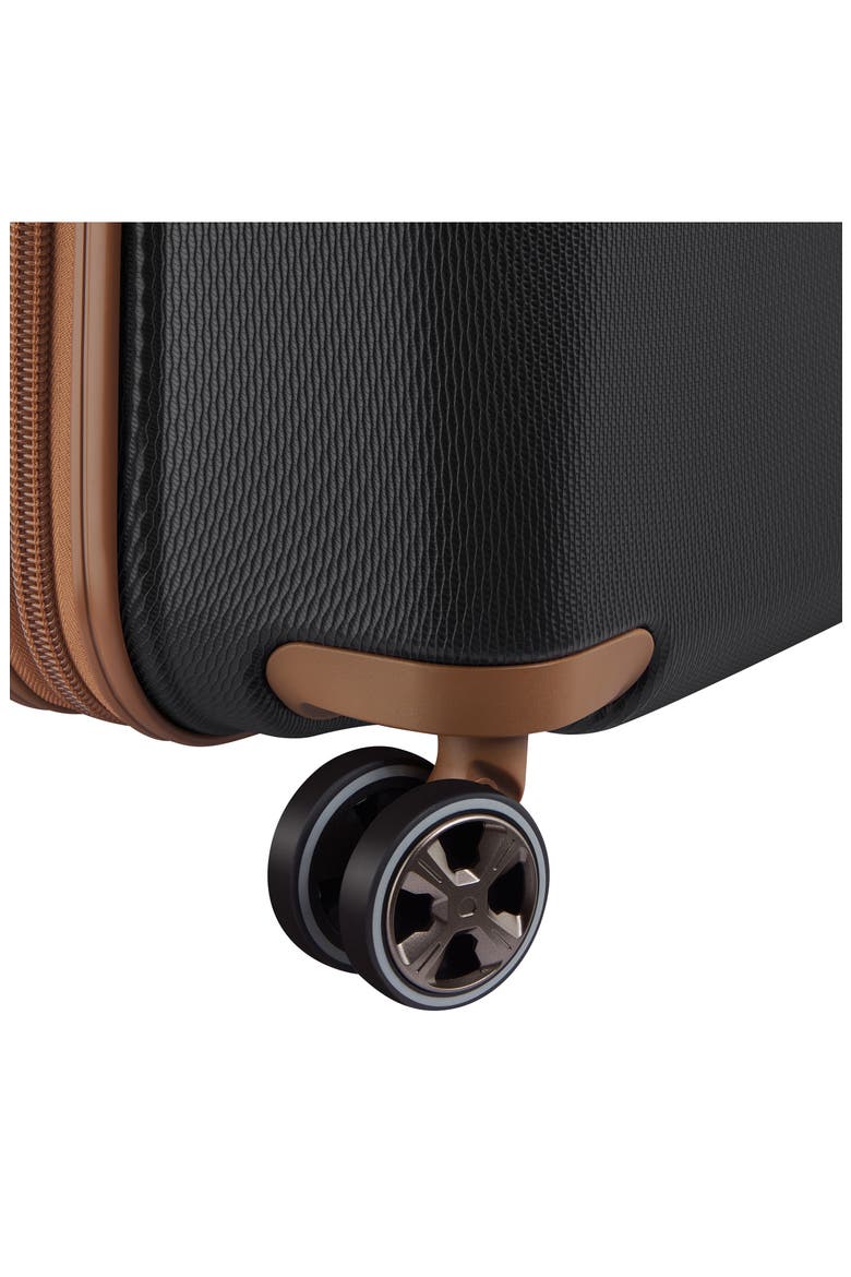 Flanerie 24-Inch Hardside Spinner Luggage, Alternate, color, BLACK/ BROWN