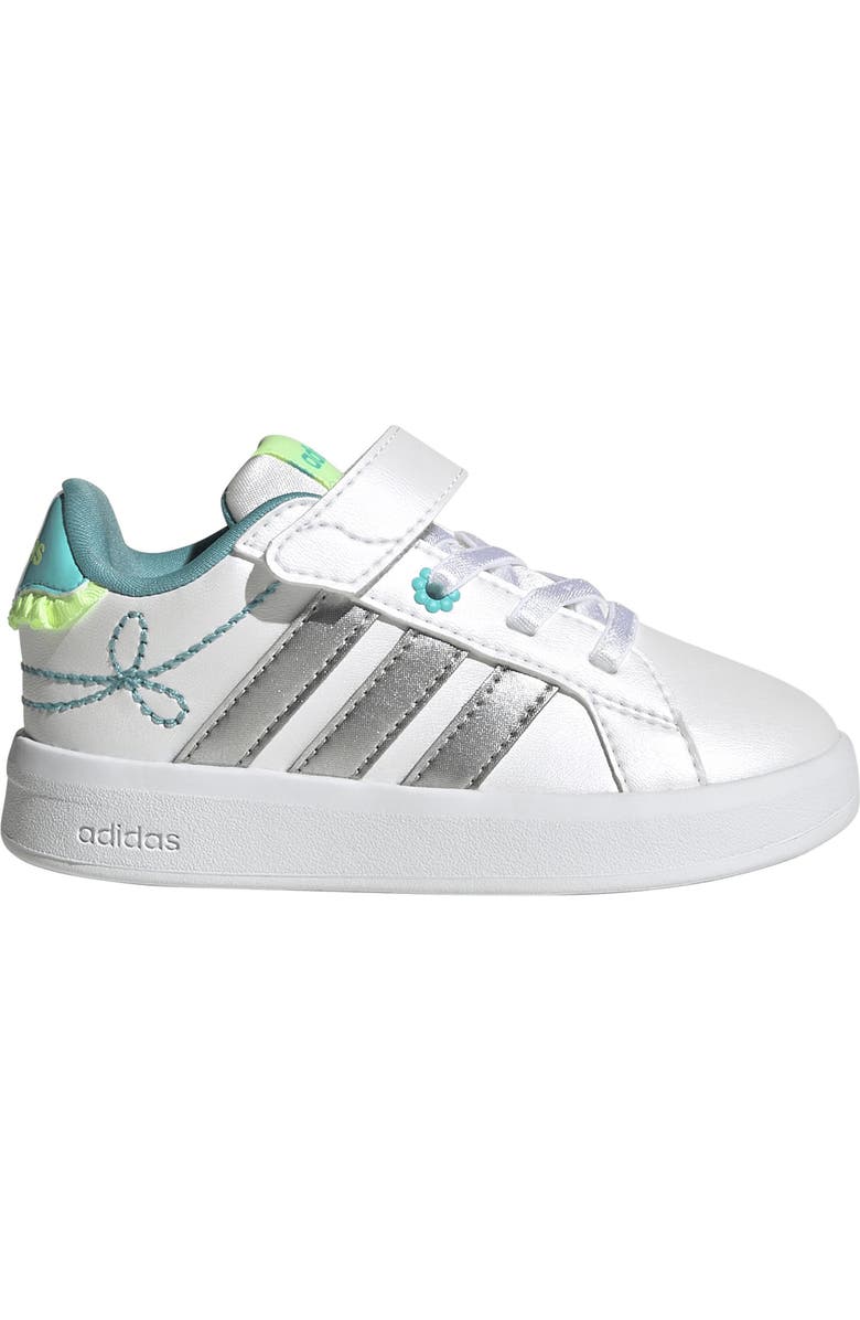 adidas Kids' Grand Court 3.0 Sneaker, Alternate, color, Ftwwht/Sil