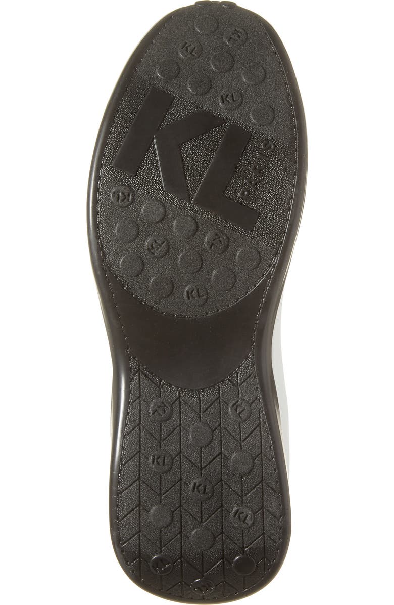 KARL LAGERFELD PARIS Carsyn Knit Sneaker, Alternate, color, Grey/ Black