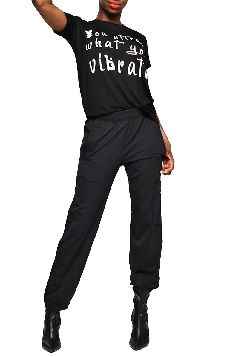 Dai Moda Vibration Gender Inclusive Graphic Tee, Alternate, color,