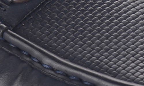 Aston Marc Driving Loafer In Navy