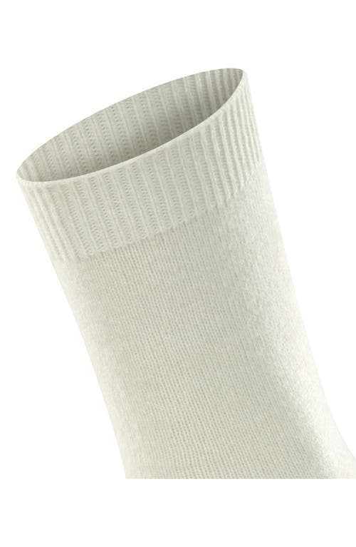 Falke Cosy Crew Socks In Neutral