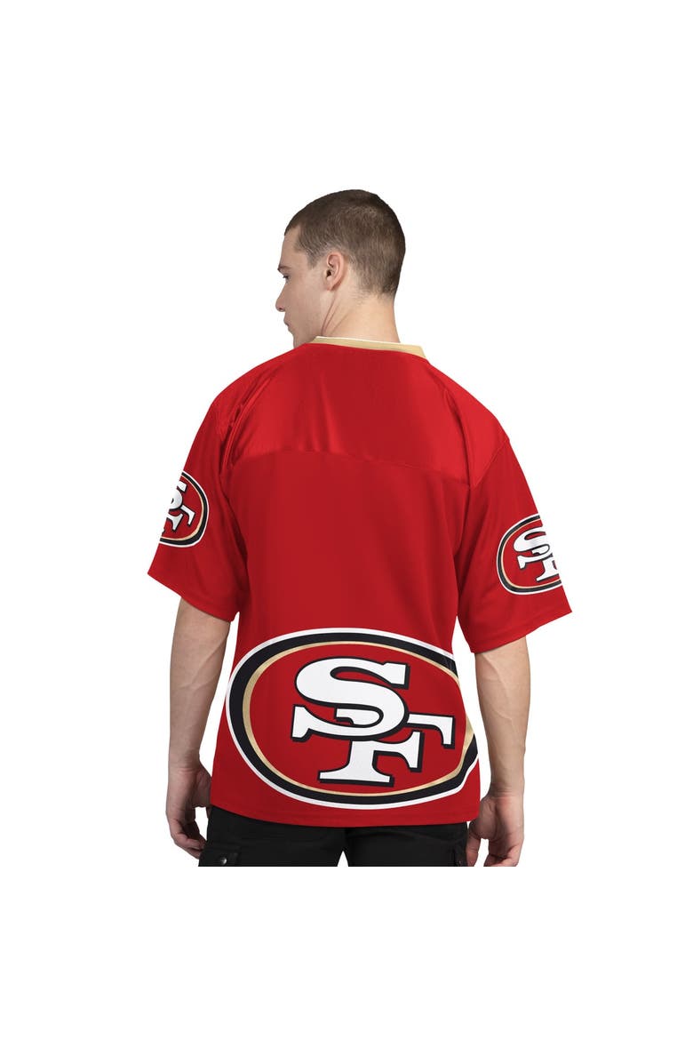 Men's Starter  Scarlet/White San Francisco 49ers Short Sleeve & Long Sleeve T-Shirt Combo Pack, Alternate, color, Scarlet