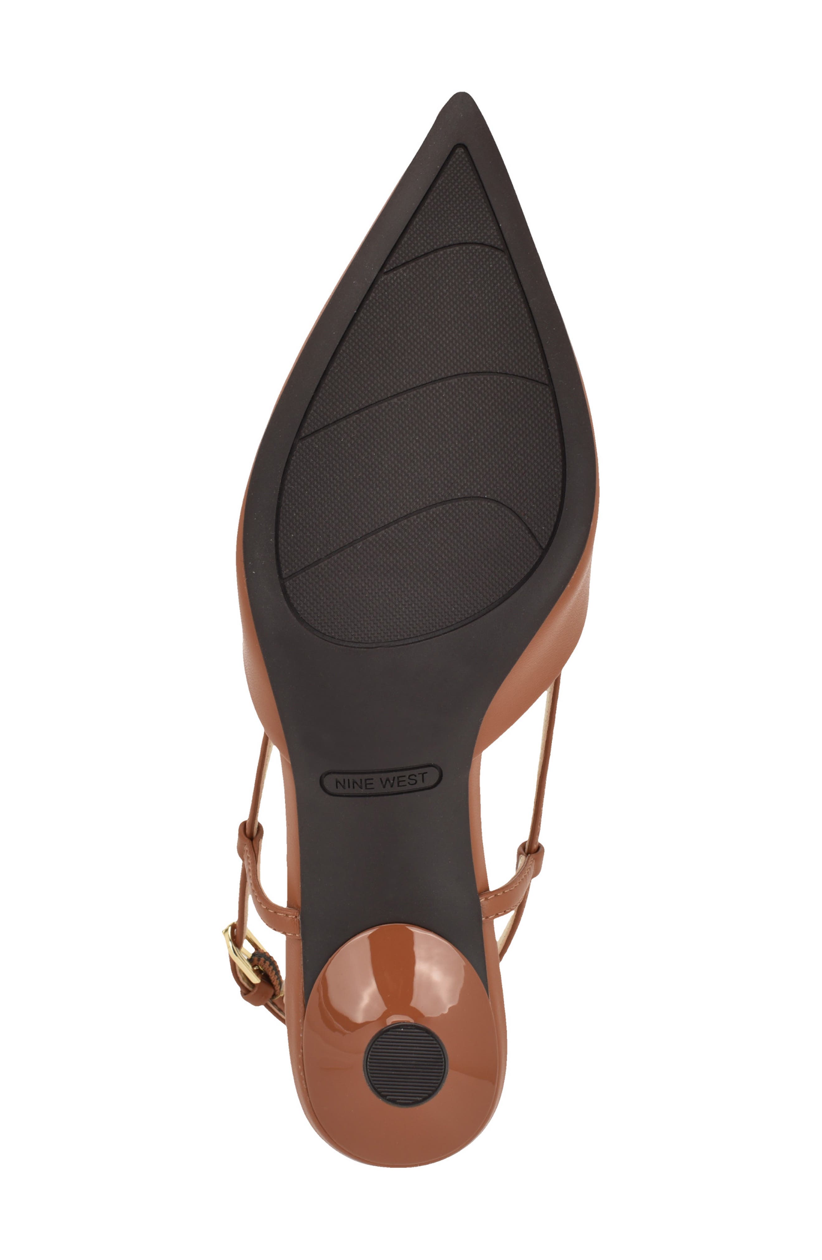 Rowen Slingback Pump, Alternate, color, BROWN SMOOTH