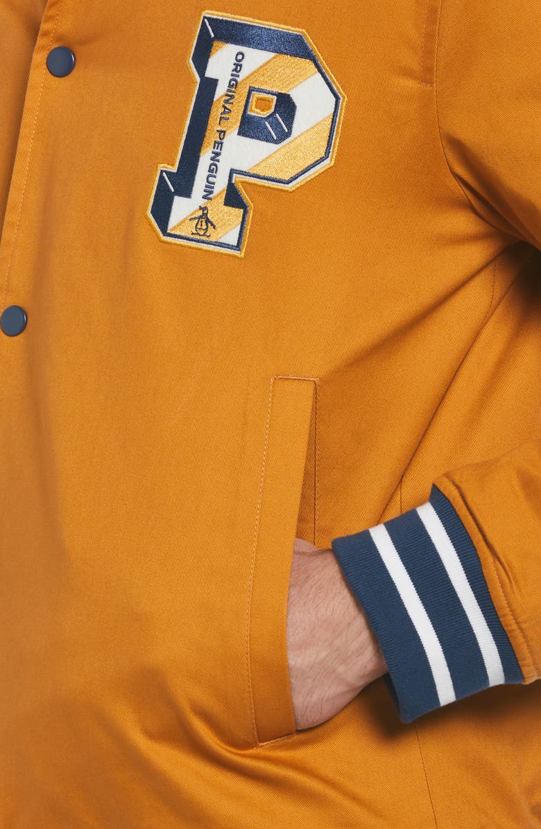 Original Penguin Twill Logo Jacket, Alternate, color, 