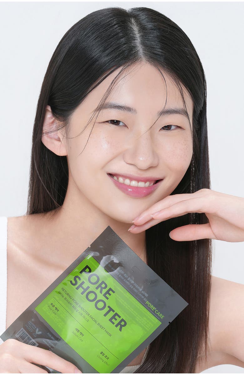 Returnu Poreshooter Facial Sheet Mask, Alternate, color, NO COLOR