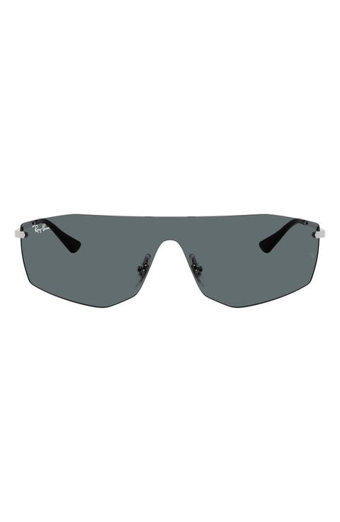 Alix Bio-Based 141mm Rimless Shield Sunglasses