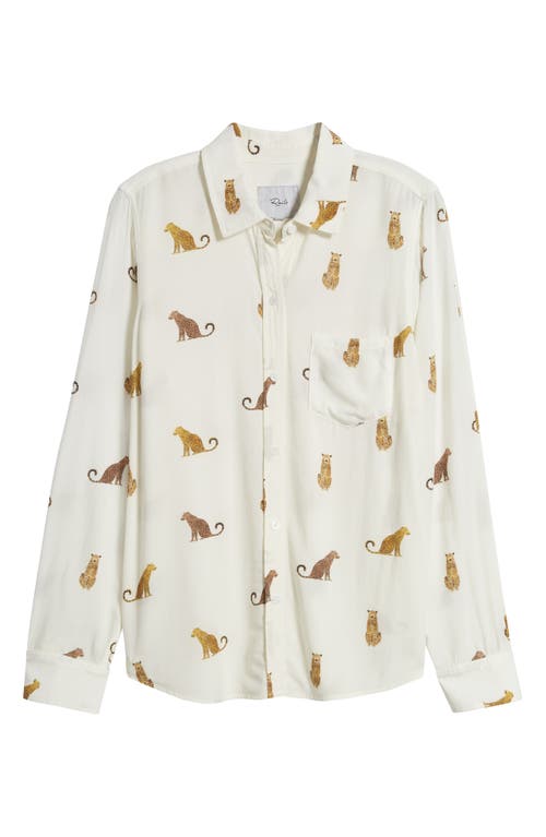 Rails Kathryn Cheetah Print Button-up Shirt In Wild Animals