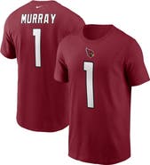 Nike Men's Nike Kyler Murray Cardinal Arizona Cardinals Name & Number T-Shirt