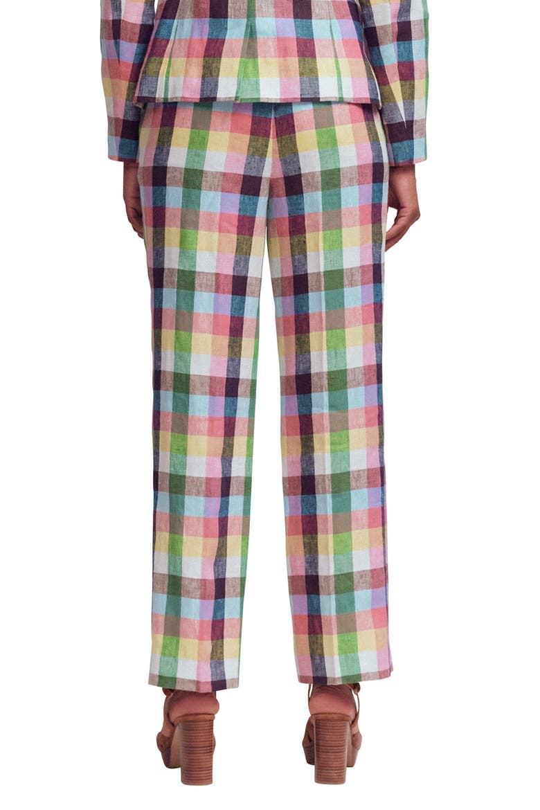 Canonbury Linen Pants, Alternate, color, PINK/ SOFT YELLOW MULTI
