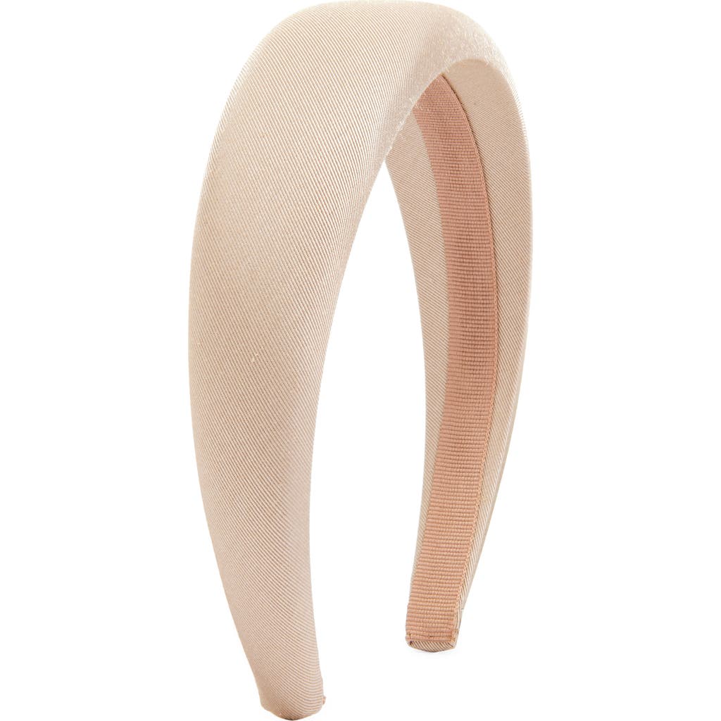 L. Erickson Rosalia Headband in Taupe at Nordstrom
