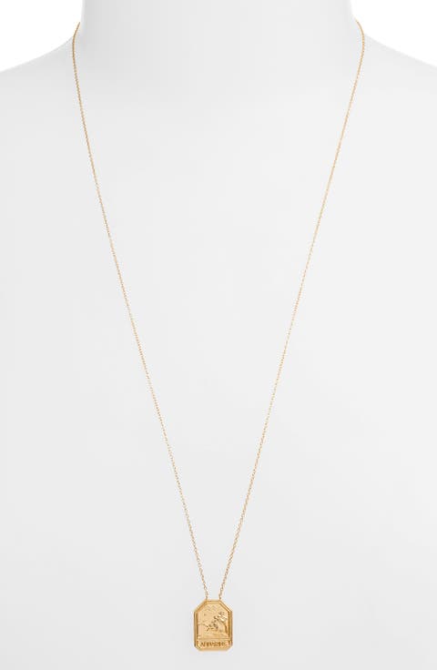 Kiana Zodiac Pendant Necklace
