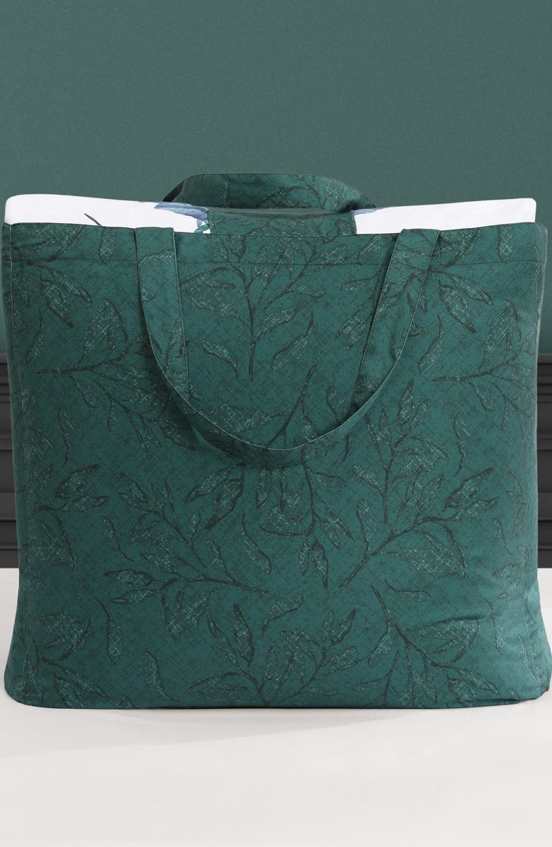 Bebejan Peacock Jardin Reversible Cotton Sateen Comforter Set, Alternate, color, 