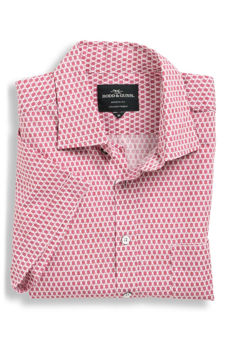 Rodd & Gunn Rosebank Neat Short Sleeve Button-Up Shirt, Alternate, color, 