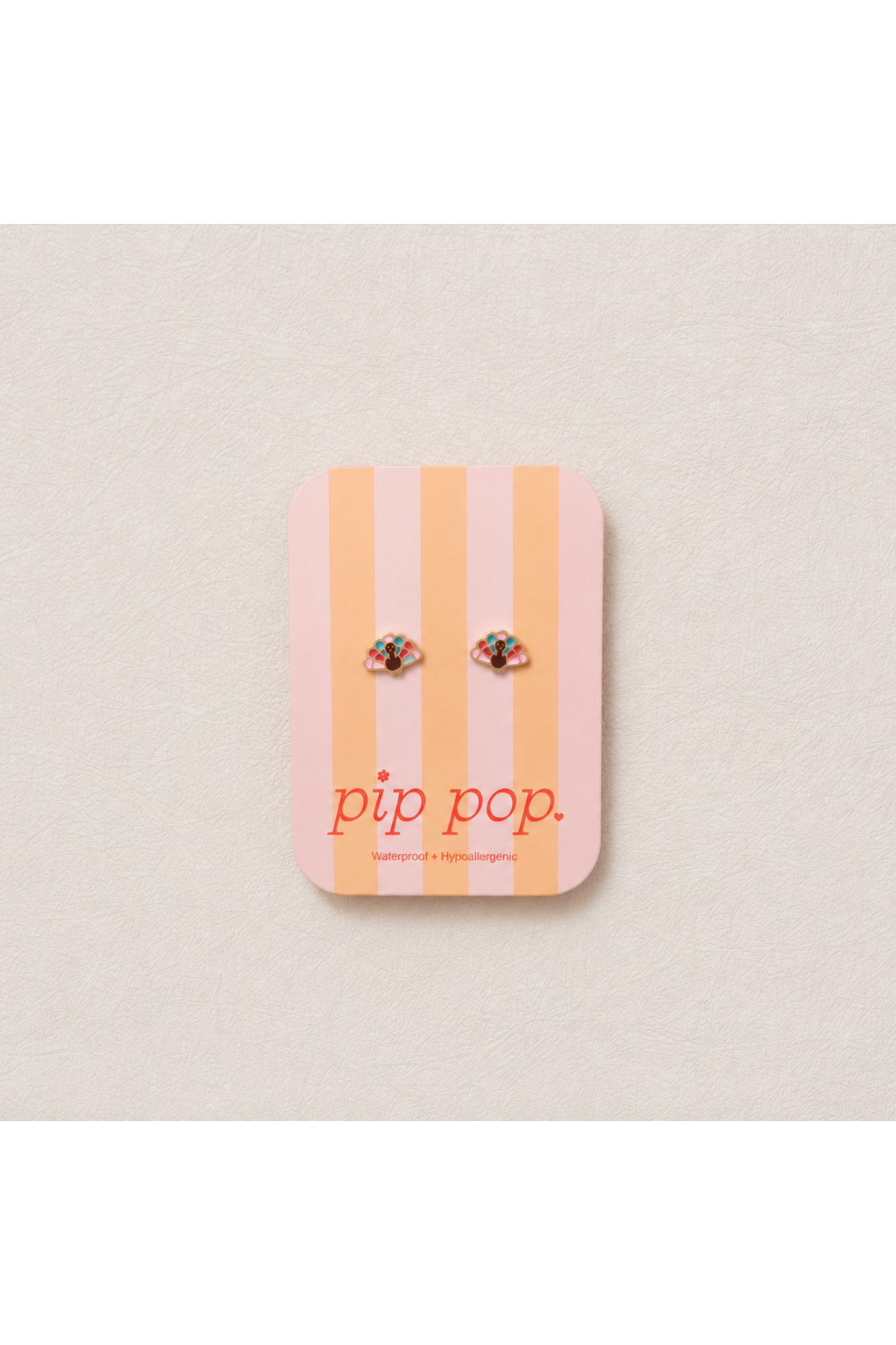 Pip Restaurant Pip Pop Turkey Hypoallergenic Flatback Stud Earrings | Nordstrom