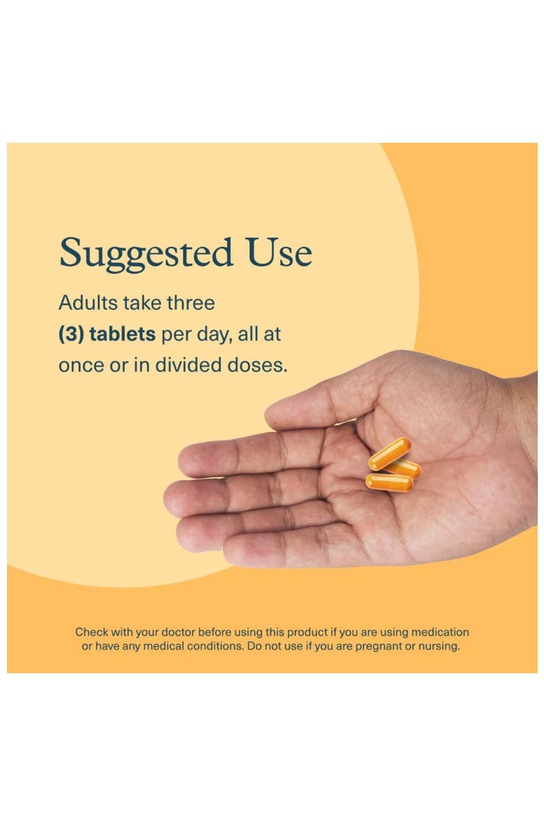 Advanced Turmeric Curcumin Joint Support Supplement 120 Tablets, Alternate, color, None