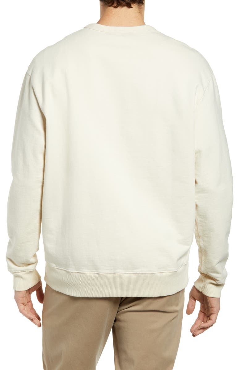 AG Arc Sweatshirt, Alternate, color, White Cream