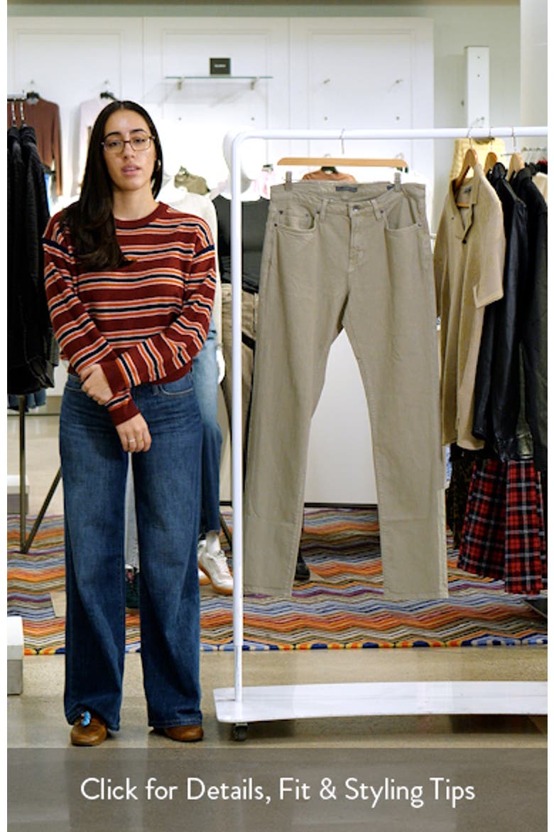 J702 Slim Fit Knit Jeans video