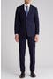 Plaid Trim Fit Notch Lapel Two-Piece Suit