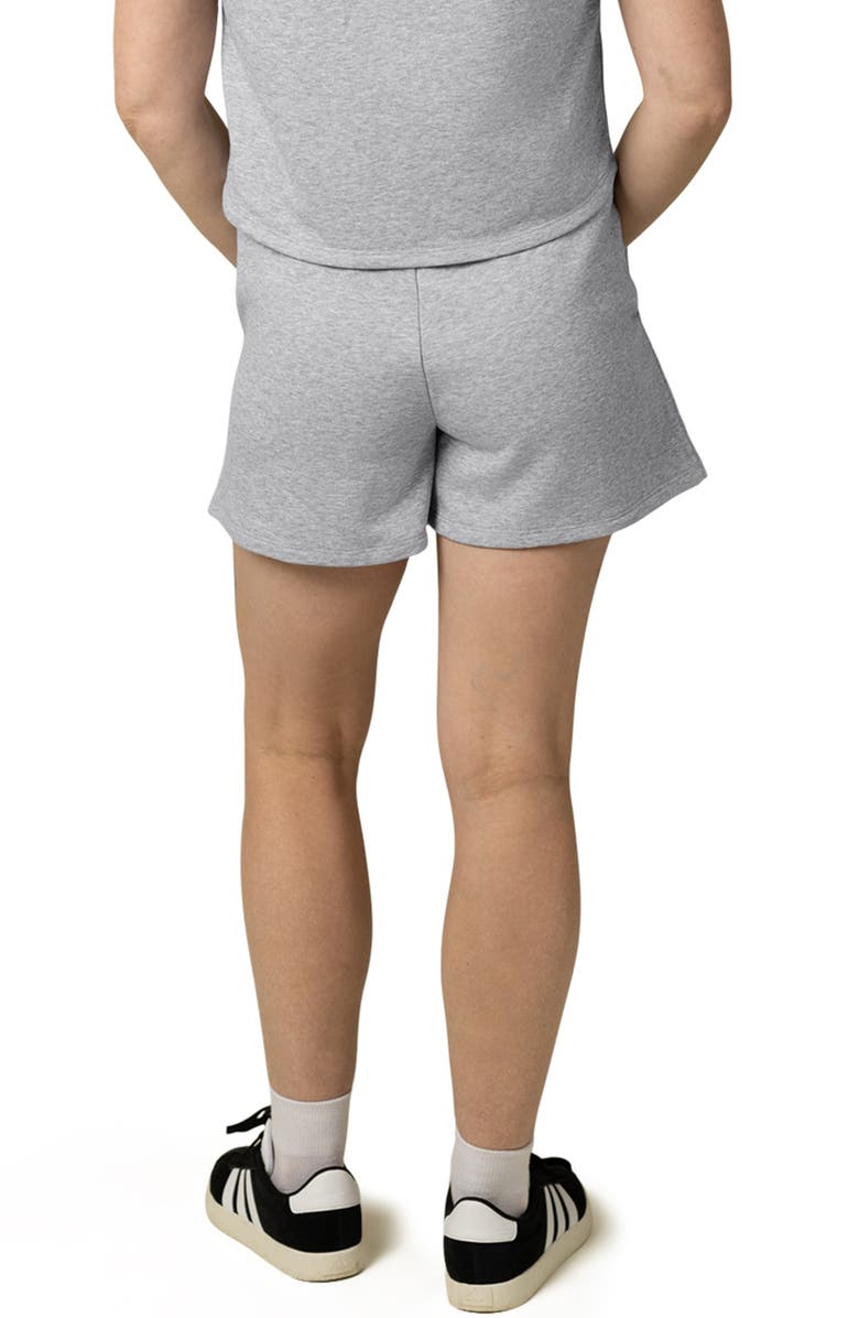 Kindred Bravely French Terry On the Go Short, Alternate, color, Grey Heather